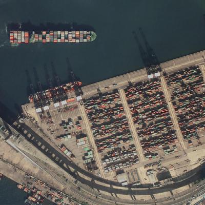 Kwai Chung Container Terminal, PRC (Hong Kong). Imagery was shot on January 6, 2017 by Superview-1 satellite (0.5 m resolution).
